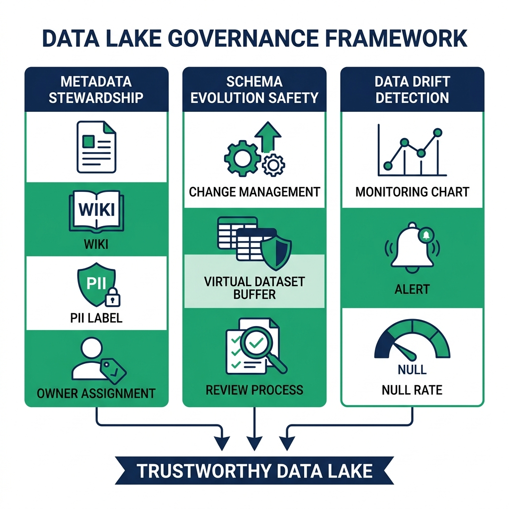 Data lakehouse governance architecture